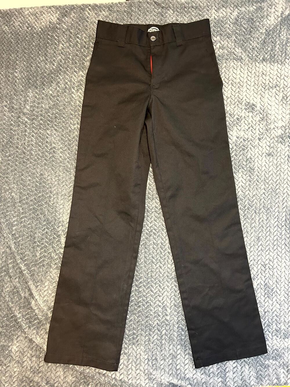 Dickies Skateboarding Pants Mens 29x32 Black Twill Regular Fit Wrinkle-Resistant